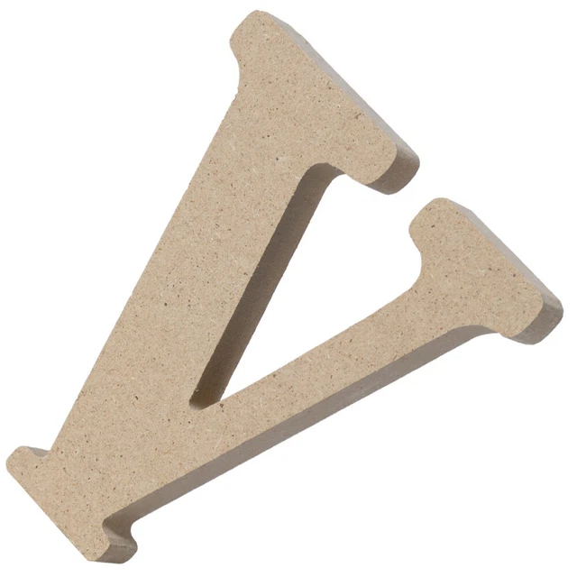 200 Lettres En Bois Blanc 15mm - Alphabet Découpe Pour Bricolage, Déco Enfants, Scrapbooking Et Artisanat