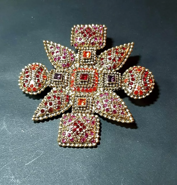 Spilla Pins Croce POCCI Paris Vintage