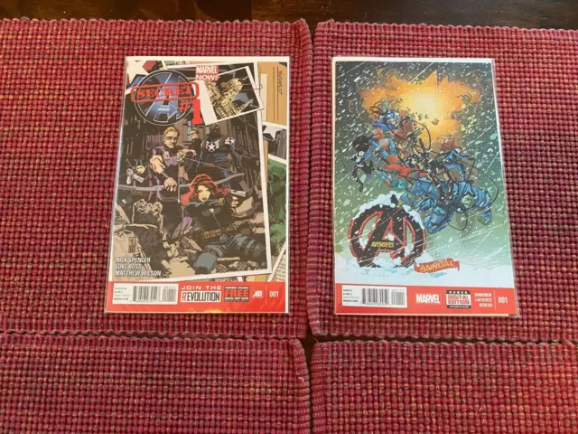 Lot (5) MARVEL Comics Avengers Annual Uncanny Xmen Secret Avengers NM/M 3