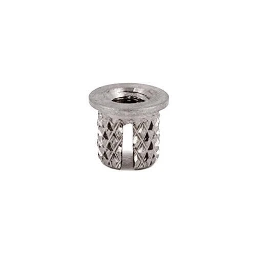Threaded Insert for Plastic Flanged Stainless Steel Thread Inserts 6-32 Pack ...