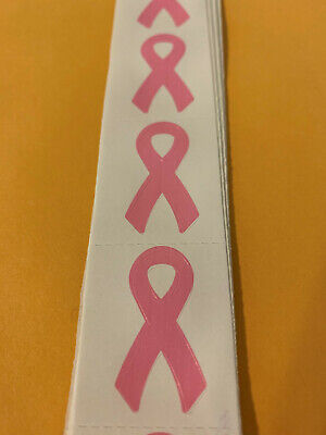 Cinta concientización del cáncer de mama - 100 Pegatinas de bronceado-etiquetas engomadas Scrapbooking