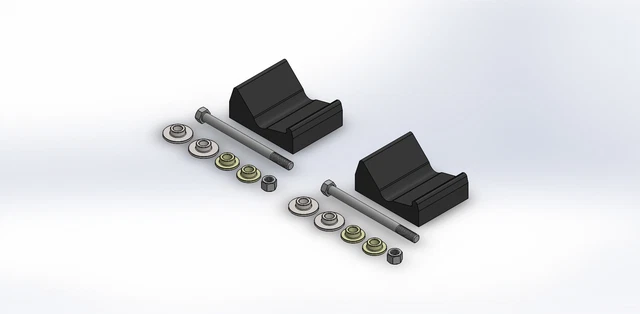 Sly Dog [04-B002-1] Ski Mount Kit