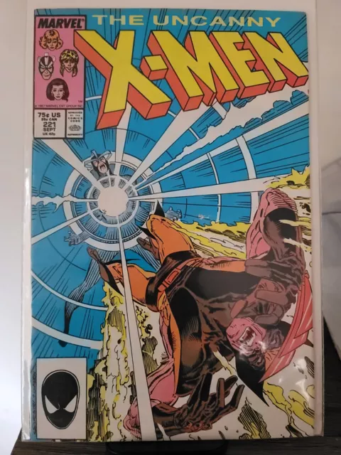 Uncanny X-Men #221 VG- 1987 1st Full App. Mr. Sinister (Nathaniel Essex) Marvel