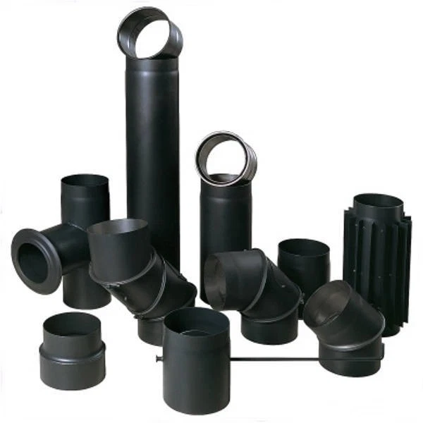 Ofenrohr DN 120/150mm | Kaminrohr Aus Stahl | 2mm Wandstärke | Bis 600°C