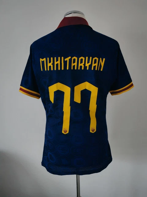 MAGLIA ORIGINALE ROMA Nike Blu Stadium Mkhitaryan 2019/20 Trikot