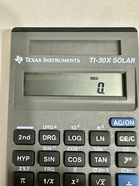 Texas Instrument 93 VINTAGE 1993 TEXAS Instruments TI-30X Scientific Calculator Tested ...