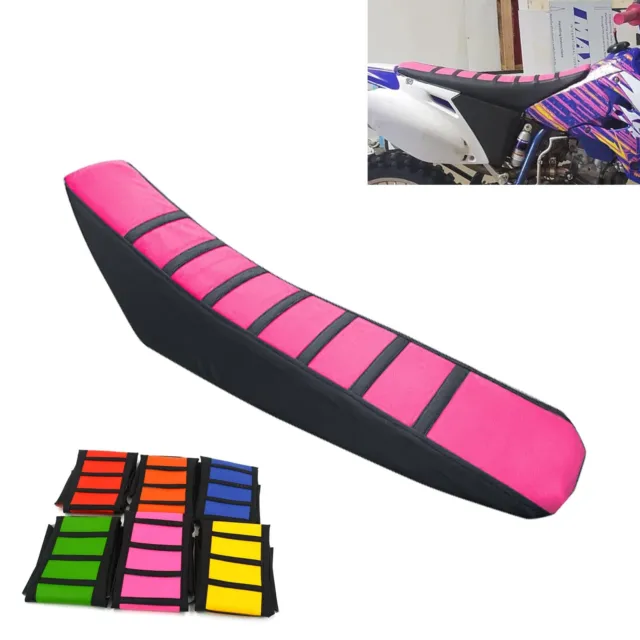 Dirt Bike Seat Covers, Universal Antiskid Soft Cushion Cover for Motorcycle Pink
