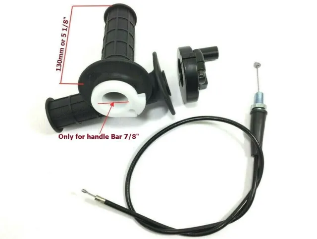 Twist Handle & Throttle Cable for Honda XR100 XR100R 1981-2004 Dirt Bike