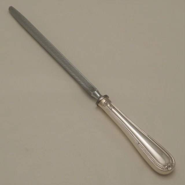 FOGLIA FRANCESE Design SHEFFIELD Servizio Posate Argento Affilatura/Intaglio Acciaio