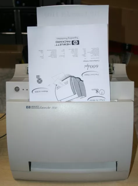 Impresora Laser Monocromo Hp Hewlett Packard Laserjet 1100 Paralelo C4224A Toner