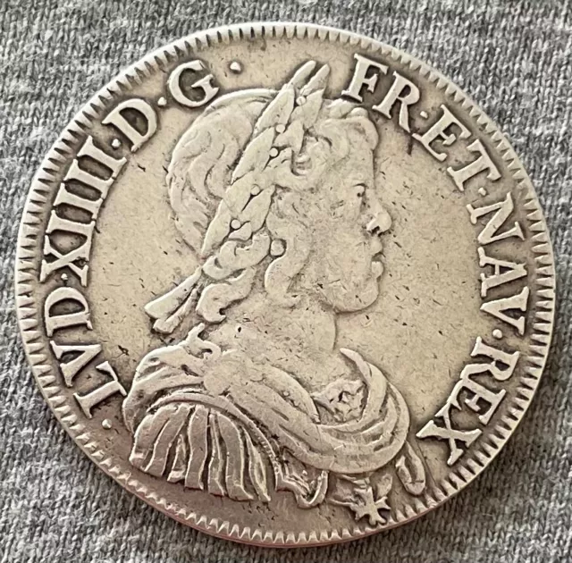 France. Louis XIV. Demi Ecu 1644 A