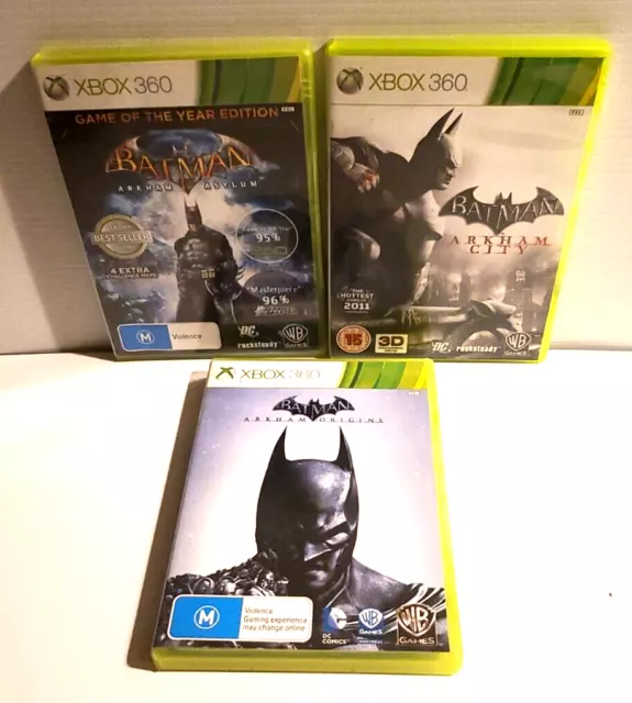 BATMAN ARKHAM ORIGINS collector's edition Xbox 360 brand new & sealed M  $159.00 - PicClick AU