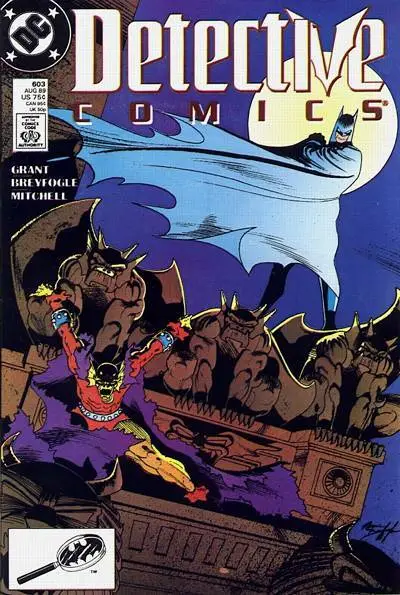 DETECTIVE COMICS #603 F/VF, Batman, Direct, DC 1989 Stock Image