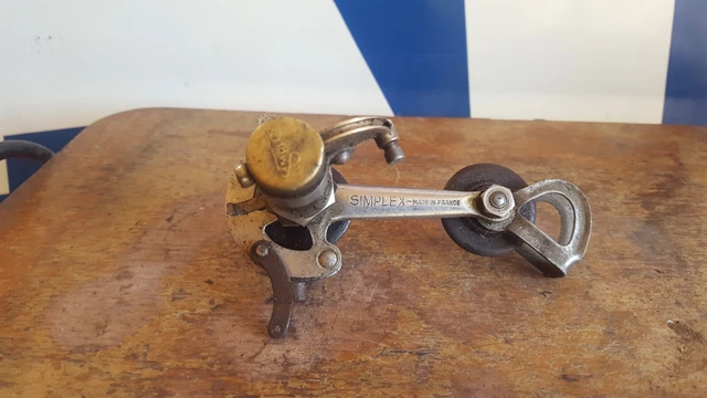 Dérailleur Arrière Vintage SIMPLEX ALPHA - Vélo Route/course - France