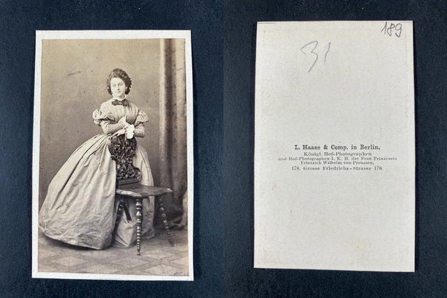 Haase, Berlin, Graf von Wesdehlen CDV vintage albumen