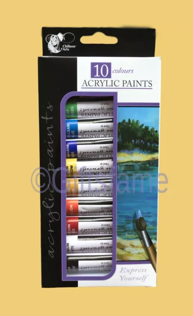 Jack Richeson 18 Colours x12ml Watercolour Oil Gouache Acrylic