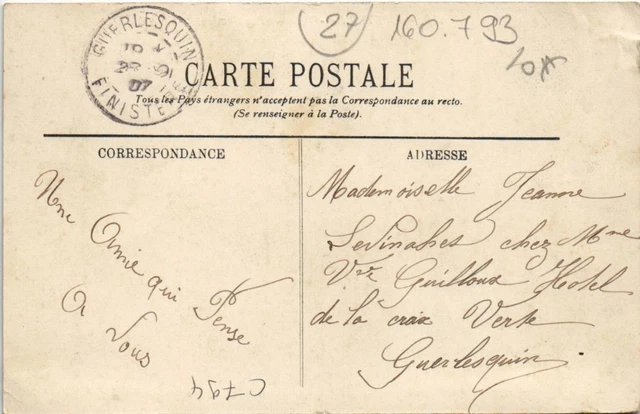 CPA BRETEUIL-sur-ITON - Rue Gambetta (160793) 2