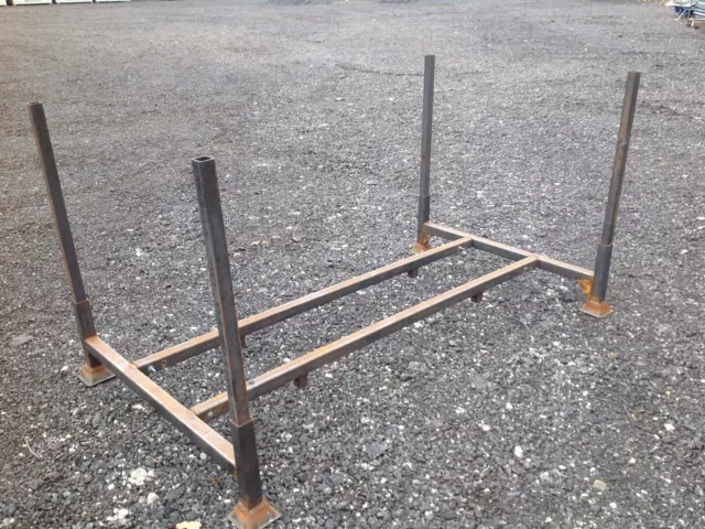 Steel Stillage , Metal Pallet , Stackable , Storage Container Folding Steel