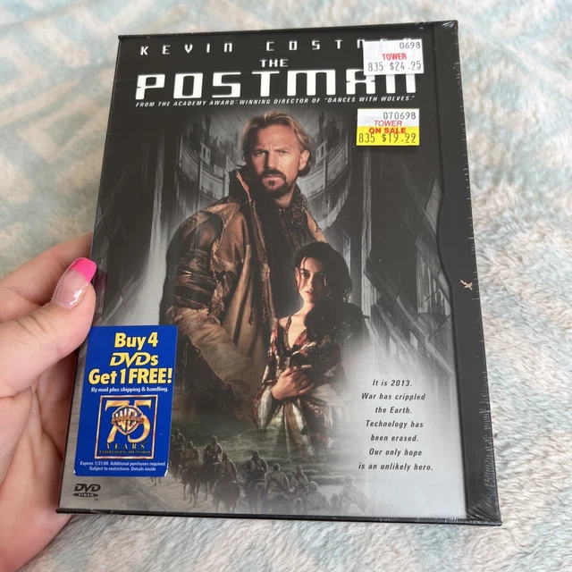 "The Postman" DVD Kevin Costner Will Patton Tom Petty SEALED 1998 "The Postman" DVD Kevin Costner Will Patton Tom Petty SEALED 1998