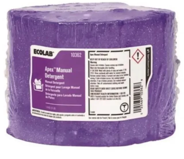 Ecolab Apex Manual Detergent 2x 1.36kg