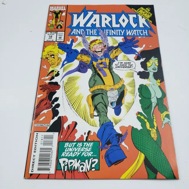 Warlock and the Infinity Watch #18 (1993) Marvel Comics [VF/NM]
