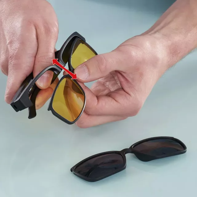 Sicherheits Kontrastbrille Müdigkeitswarner Alarm Sekundenschlaf Sonnenbrille