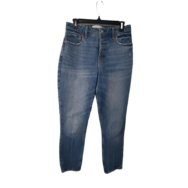 Abercrombie & Fitch jeans 27/4 skinny high rise curve love exposed buttonfly