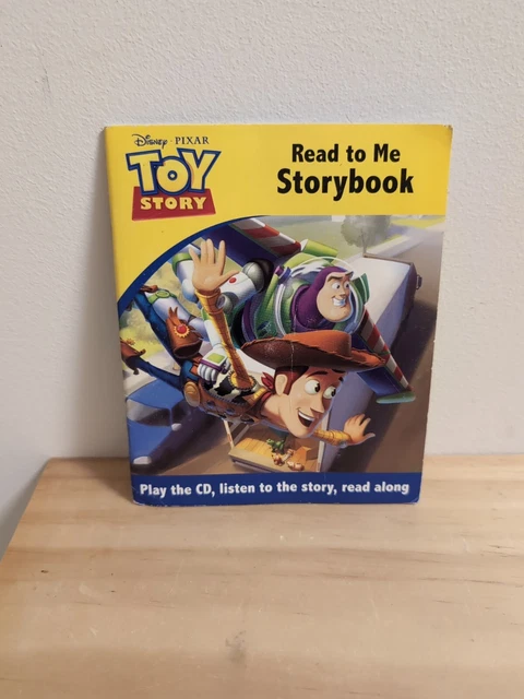 DISNEY PIXAR TOY Story Read To Me Storybook Includes Cd Read Along 12Cm ...