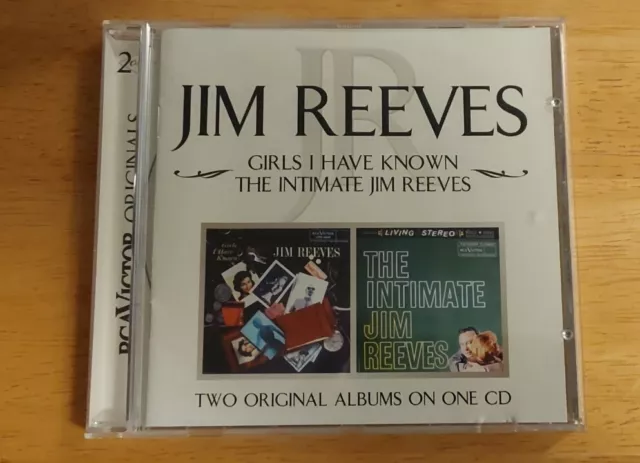 Jim Reeves Girls I Have Known & The Intimate...2 On 1 Cd Rca Victor Originals