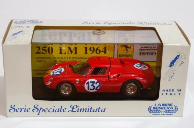 Ferrari 250 Lm Targa Florio 1965 - La Mini Miniera 1/43 - Die-Cast