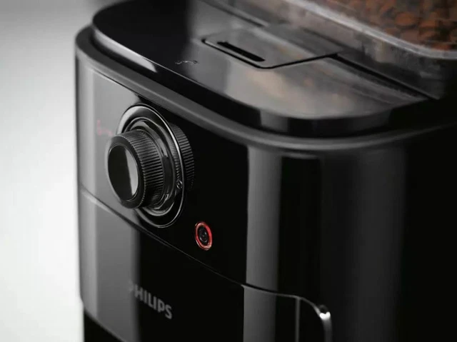 PHILIPS Machine à Café Grind & Brew HD7767/00 Cafetière avec Broyeur 1000W 4