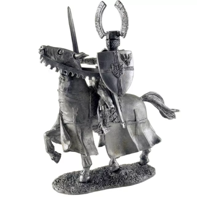 Grandmaster of Teutonic Order Tin toy soldiers 54mm miniature metal sculpture