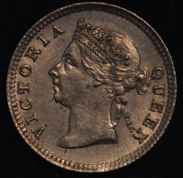 Hong Kong 5 Cents 1897 Victoria KM#5 (T112)