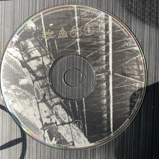 LED ZEPPELIN, THE Complete Studio Recordings Box Set JUST DISC 4 (discs