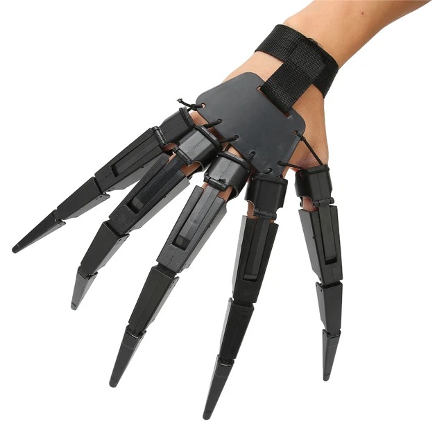ARTICULATED FINGERS HORRIFIC Finger Extension Party Cosplay Props(Right