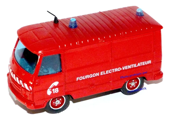 Solido Junior Démontable Motorisée - Voiture De Pompiers - Restaurée - France