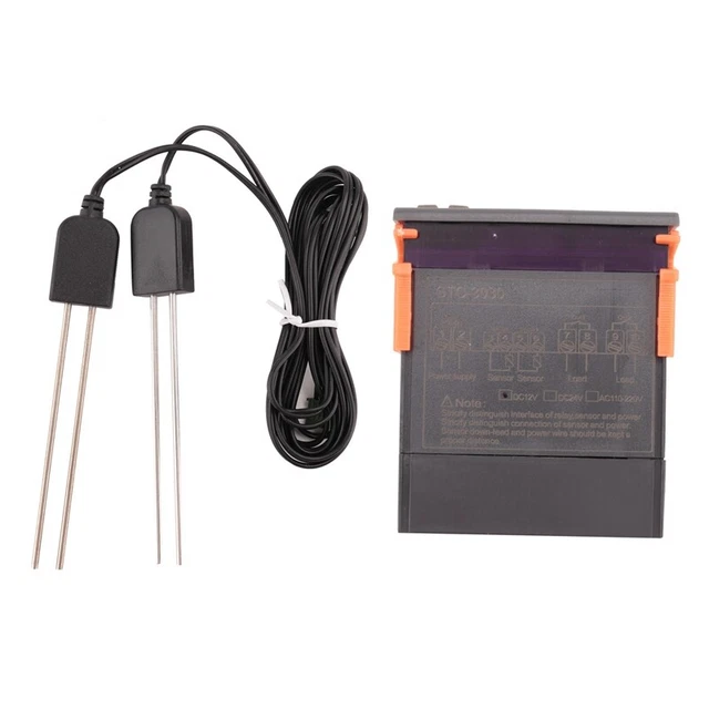 DC12V STC-3030 Controller umidità suolo digitale doppio igrometro uscita 2 vie G6H4
