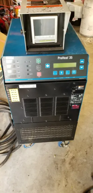 Miller Proheat 35 with connectors and hoses.