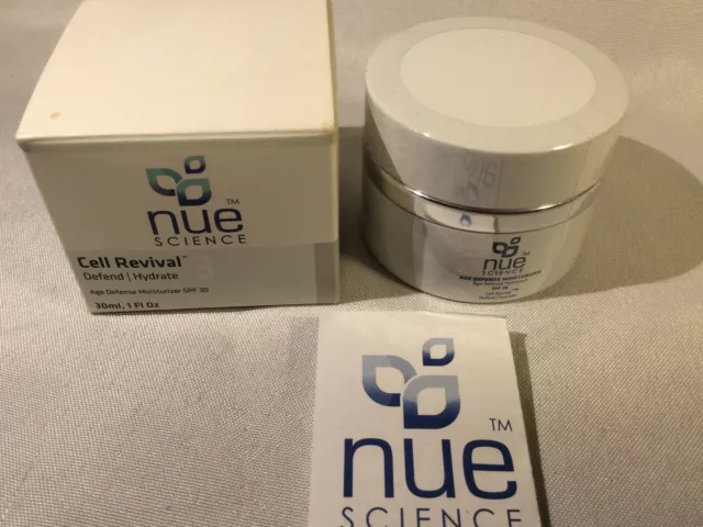 (NEW) Nue Science Cell Revival - Defend/Hydrate Age Defense Moisturizer SPF30