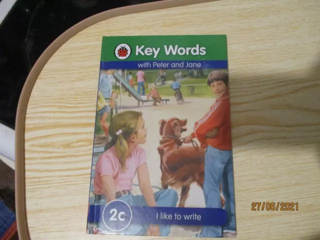 LADYBIRD BOOK KEY WORDS WITH PETER AND JANE 2c I like to Write