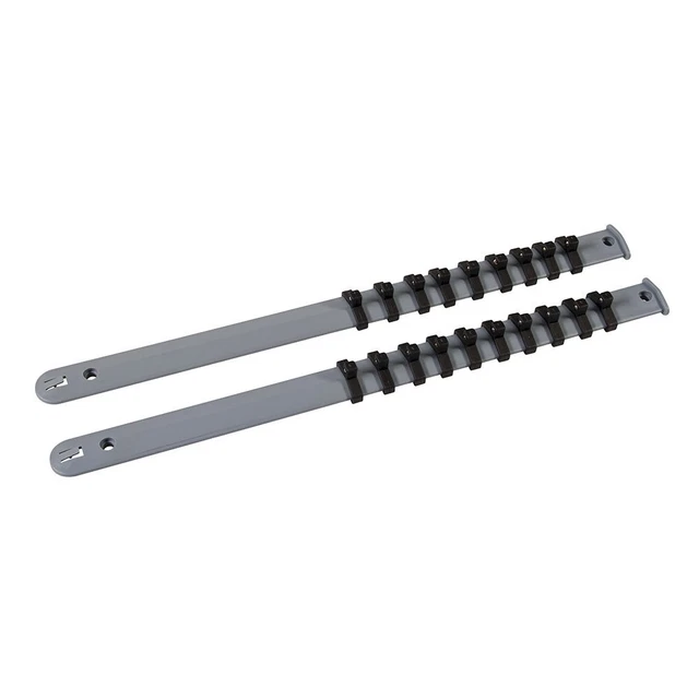 Silverline Douille Rangement Rail Ensemble 2pce 0.6cm 675314