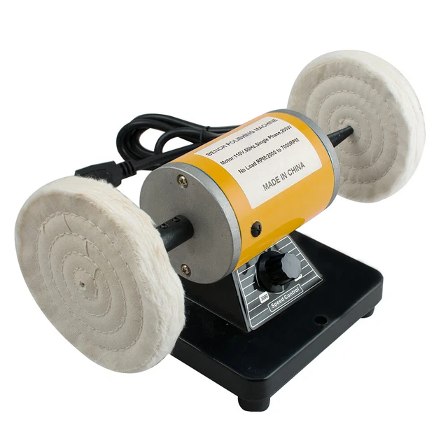 Dental Lathe Polisher Adjustable Speed 2000-7000rpm 260w  easy operation 110V