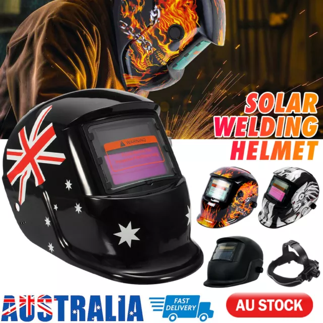 Solar Welding Helmet Auto Darkening Welder Soldering Lens ARC TIG MIG MAG Mask
