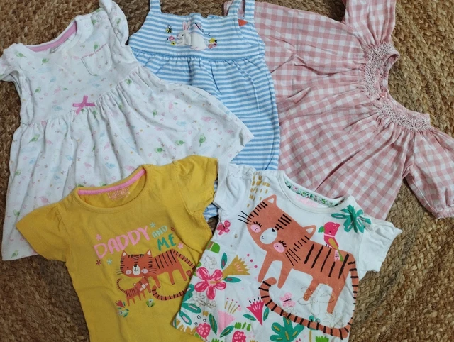 Baby Girl Summer Clothes Dress Bundle 3-6 Months