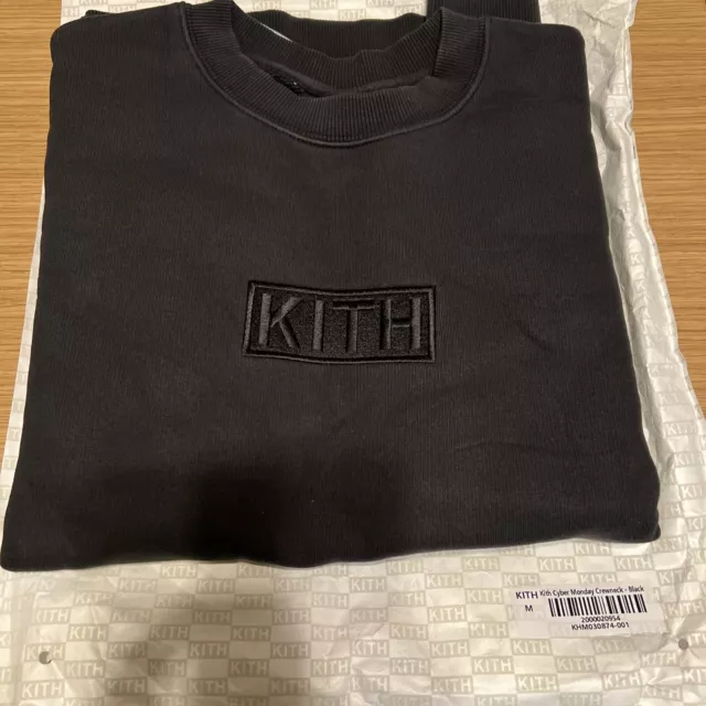 KITH CYBER MONDAY Hoodie Box Logo Large Tranquility  Supreme