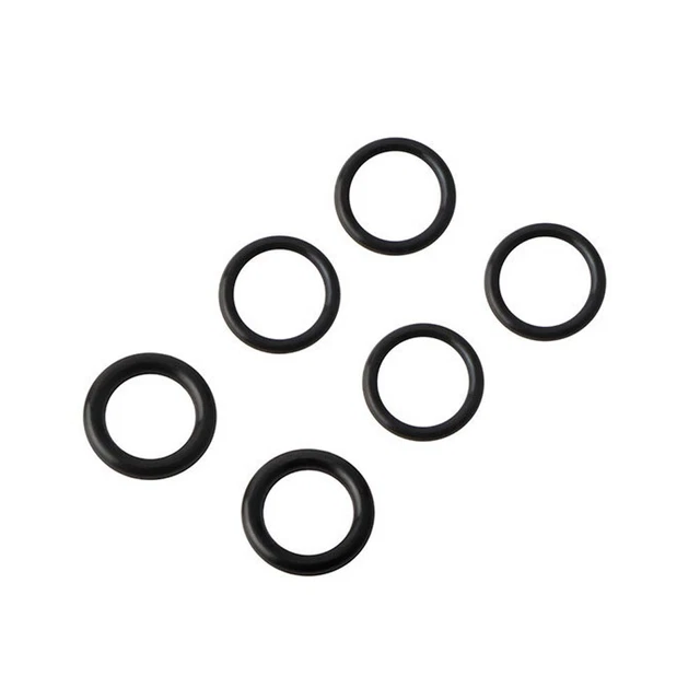 6-Piece O-Ring Set For Bicycle Hydraulic Brake Hose – 8mm & 9mm Seals For Shimano XT/XTR/SLX BH90 Series Calipers