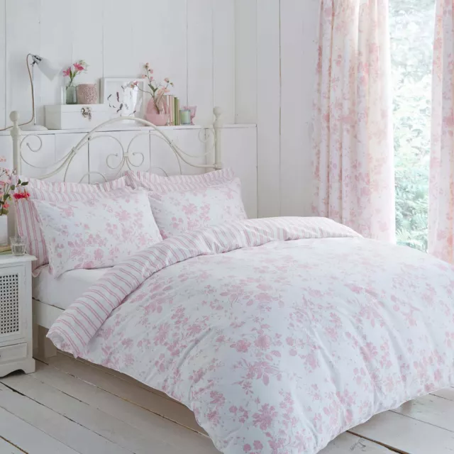 Modern Charlotte Thomas Amelie Bedding Pink Duvet Set OR Pillowcases OR Curtains