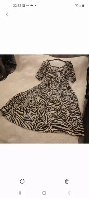 Asda George girls leggings size 9-10 animal print 135-140cm brand