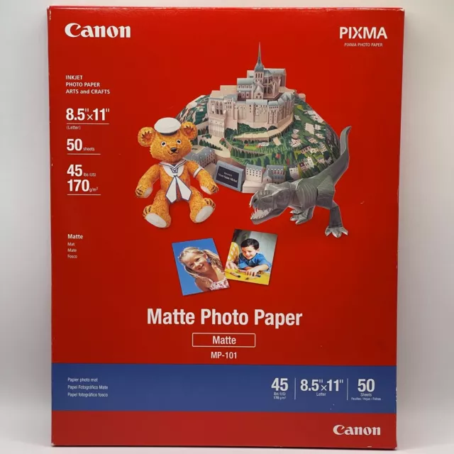 300 Sheets Koala Matte Photo Paper 8.5x11 Thin for Inkjet Printer HP Epson  Canon