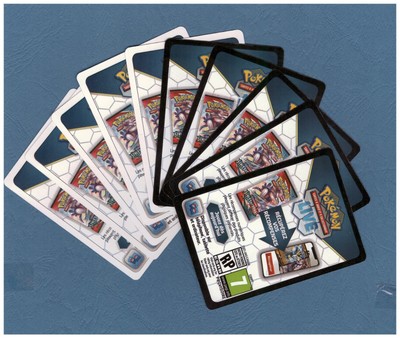 Lot De 10 Cartes  Code  Online  Poing De Fusion Pour Jouer En Ligne